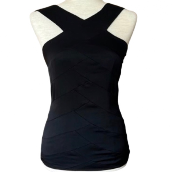 NWT Stretch Silk Halter Front top - Picture 1 of 10